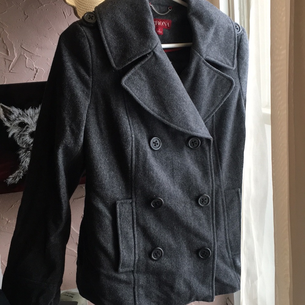 Merona Grey Peacoat